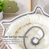 Cat Bed with Built-In Scratcher and Removable Washable Mat