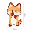 Wall-Mounted Vertical Cat Scratching Pad with Self-Adhesive Backing