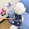 Denim-Style Nylon Harness and Leash for Cats and Small Dogs