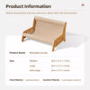 Large Cat Scratcher Lounger with Sisal Surface