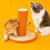 Carrot-Shaped Vertical Sisal Cat Scratching Post