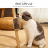 Wall-Mounted Cat Corner Scratcher and Grooming Toy