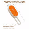 Rechargeable Spray Grooming Brush for Cats and Dogs