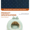 Enclosed Pet Bed for Cats and Small Dogs