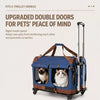 Foldable Car Pet Carrier for Cats and Dogs