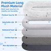 Oversized Plush Pet Bed with Removable Washable Cover