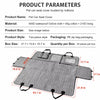 Detachable Pet Car Seat Cover with Storage Bag