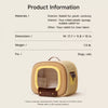 Washable Pet Bed with Removable Corduroy Cover for Cats & Dogs