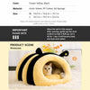 Enclosed Tent Pet Bed for Cats and Small Dogs