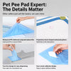 Adhesive-Backed Dog Pee Pads with Funnel-Shaped Design