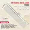 Stainless Steel Grooming Comb for Dogs and Cats