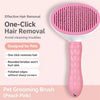 Self-Cleaning Pin Brush for Dogs and Cats