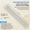 Stainless Steel Grooming Comb for Dogs and Cats