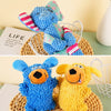 Plush Squeaky Pet Toy with Playful Animal Designs