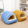 Semi-Enclosed Pet Bed for Cats and Small Dogs