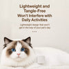 Clear Plastic Cat Cone for Grooming and Care