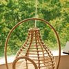 Handwoven Rattan Hanging Basket Cat Bed