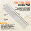 Stainless Steel Grooming Comb for Dogs and Cats