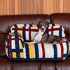 Vintage Plush Sofa Bed for Cats and Dogs