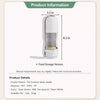 Foldable 2-in-1 Pet Water Bottle and Food Cup
