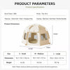 Removable Washable Pet Tent Bed for Small Dogs