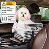 Small Dog & Cat Car Seat Bed with Removable Washable Cushion
