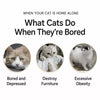 Foldable Cat Tunnel Toy with Crinkle Paper