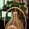 Handwoven Rattan Hanging Basket Cat Bed