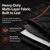 Water-Resistant Car Pet Seat Cover for Front, Rear & Cargo Areas