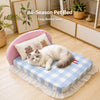 Waterproof Washable Pet Sofa Bed with Pillow