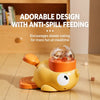Rotating Duck Treat Dispenser Toy for Pets