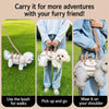 Pet Shoulder & Backpack Carrier for Small Dogs and Cats