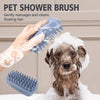 Pet Bathing & Deshedding Brush for Dogs and Cats