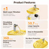 Pet Water Fountain for Cats and Small Dogs