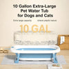 Foldable Pet Bath Tub for Small Dogs and Cats