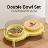 Elevated Pet Bowl Stand for Cats and Dogs