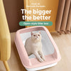 Covered Cat Litter Box with Scoop