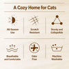 Enclosed Portable Pet Tent Bed