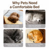 Enclosed Tent Pet Bed for Cats and Small Dogs