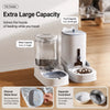 Automatic Pet Feeder & Non-Electric Pet Water Dispenser