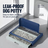 Plastic Dog Potty with Wall, Wire Grate and Drawer