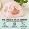 Indoor Tent Pet Bed with Reversible Cushion for Cats and Dogs