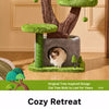 Large Cat Tree with Sisal Scratching Surface and Hideaway