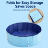 Foldable Pet Bath Tub for Dogs and Cats, Outdoor Use