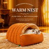 Enclosed Pet Bed for Cats and Small Dogs