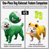 Waterproof Full-Coverage Raincoat for Small Dogs