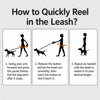Retractable Dog Leash for Small to Large Dogs
