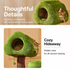 Large Cat Tree with Sisal Scratching Surface and Hideaway