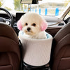 Small Dog & Cat Car Seat Bed with Removable Washable Cushion