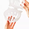 Clear Plastic Cat Cone for Grooming and Care